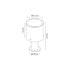 Brooks Table Lamp 1 Light